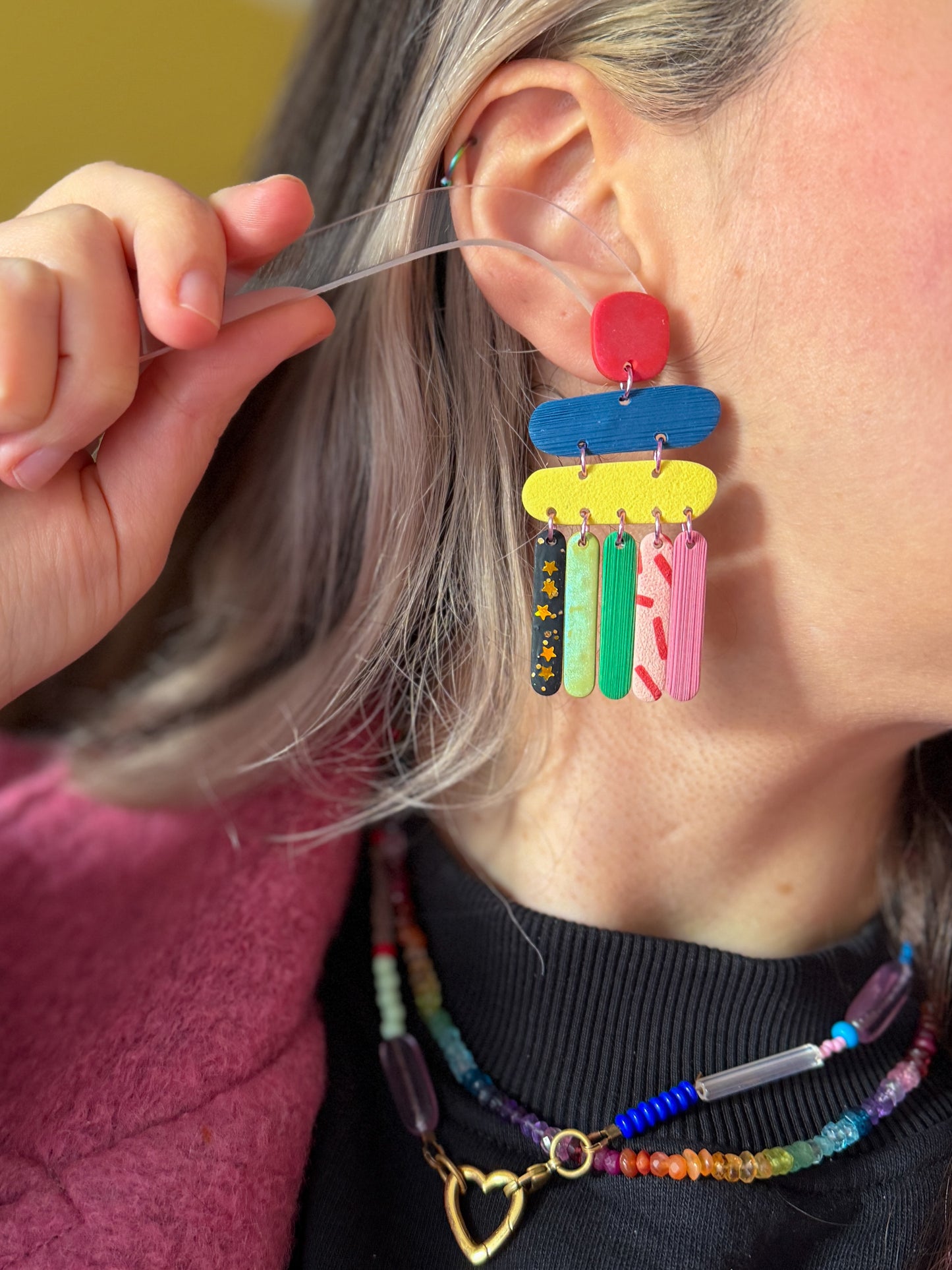 Nostalgic Drops - Retro Pop Dangle Earring Series