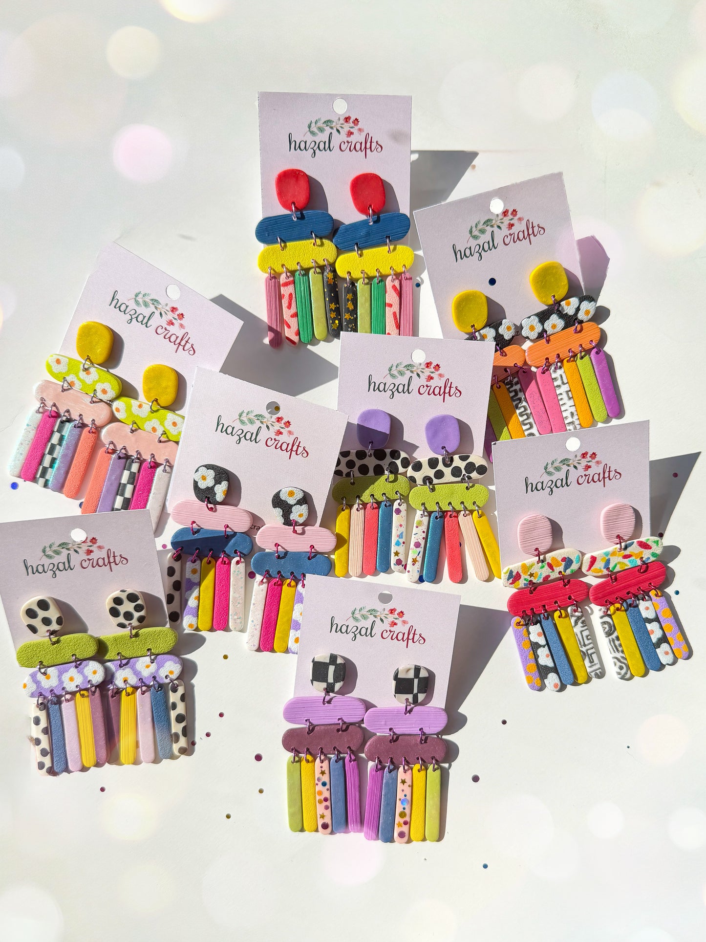 Sweet Chaos - Retro Pop Dangle Earring Series