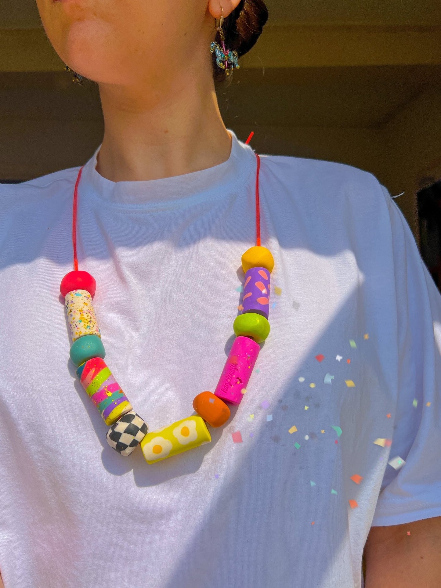 Utopic Color Charm Necklace Amsterdam - hazalcrafts