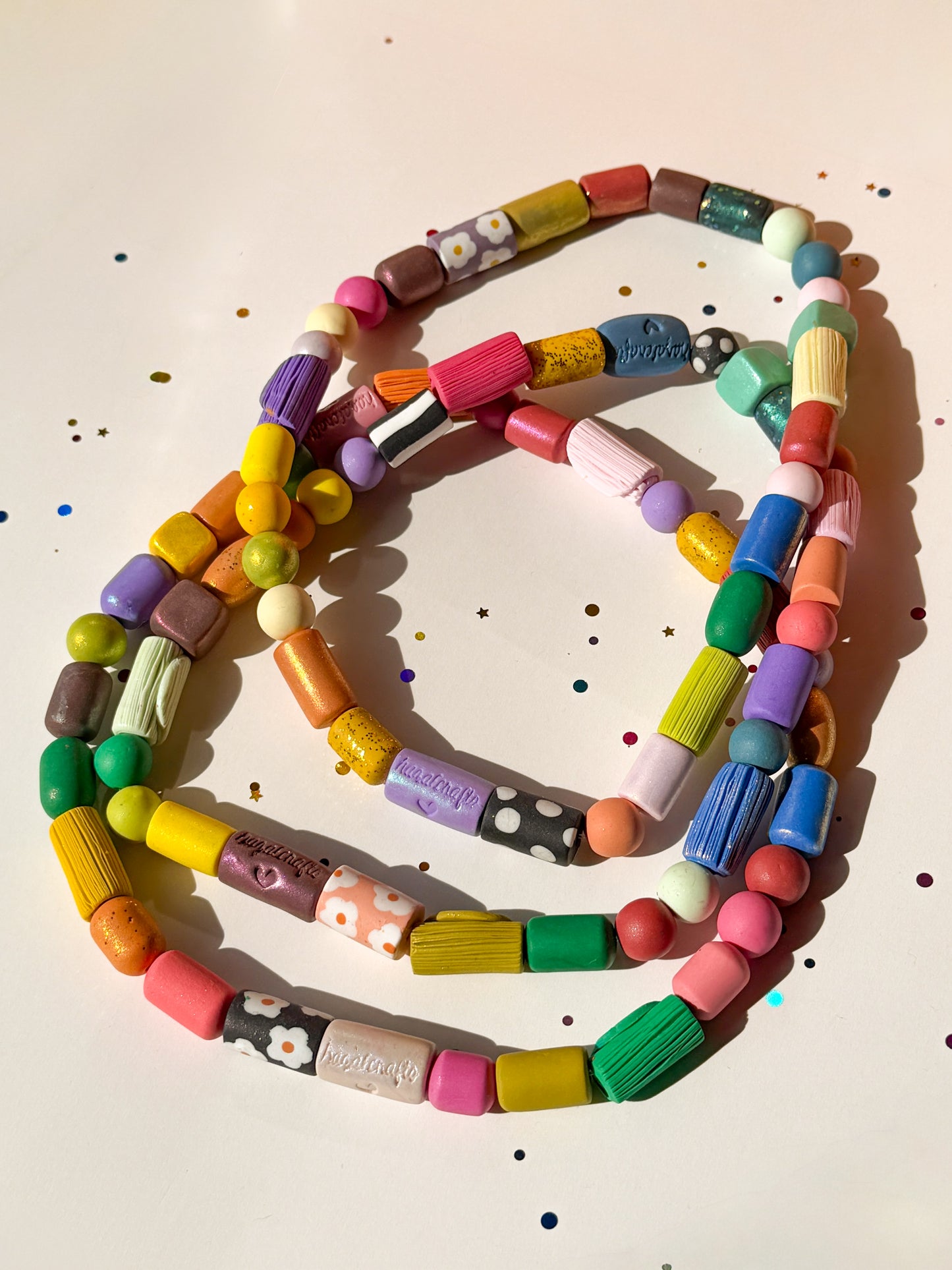 Saturday Morning - Rainbow Carousel Necklace Series