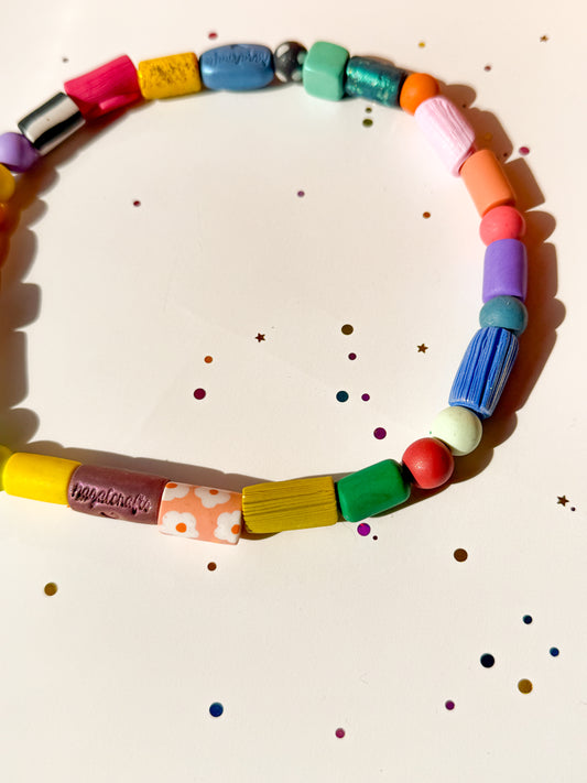 Joyful Getaway - Rainbow Carousel Necklace Series