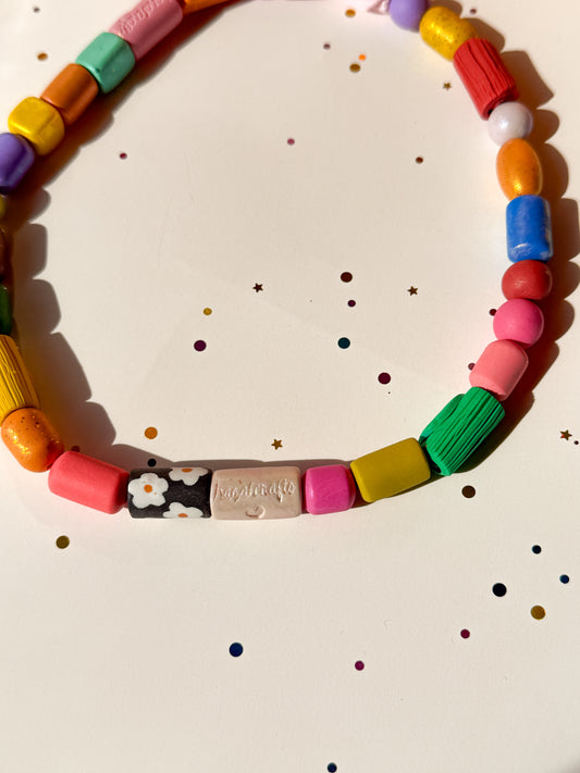 Saturday Morning - Rainbow Carousel Necklace Series