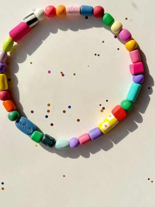 Summer Garden - Rainbow Carousel Necklace Series