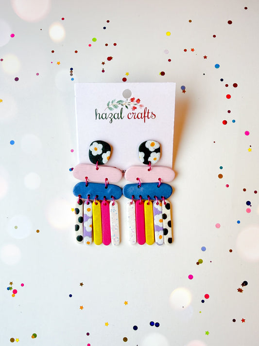 Sugar Bloom - Retro Pop Dangle Earring Series