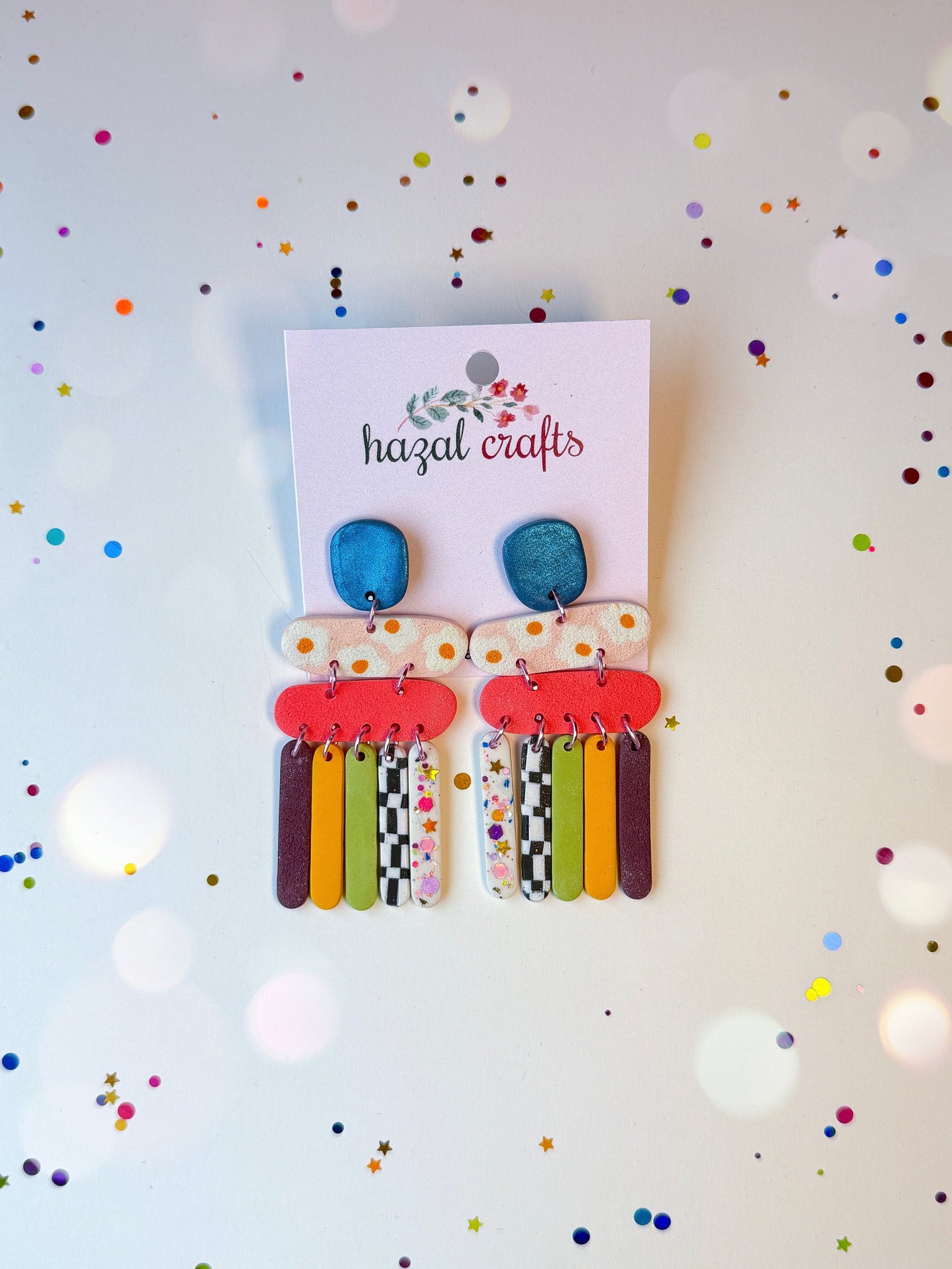 Sweet Chaos - Retro Pop Dangle Earring Series